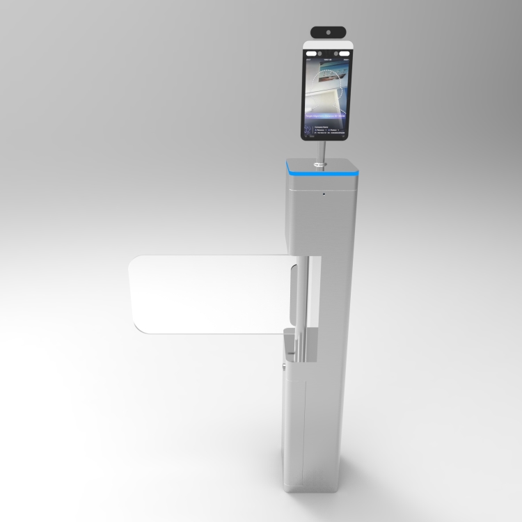 speed gate տիպի տուռնիկետ չժանգոտվող պողպատից RFID QR և դեմքի ճանաչմամբ