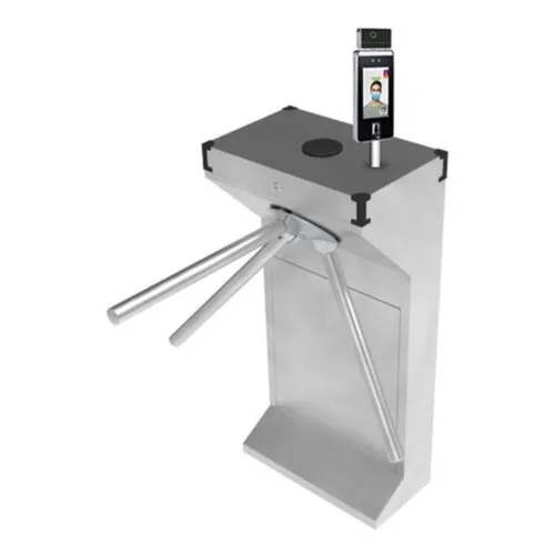 трёхштанговый турникет zkteco ts1000 pro из нержавеющей стали для системы контроля доступа