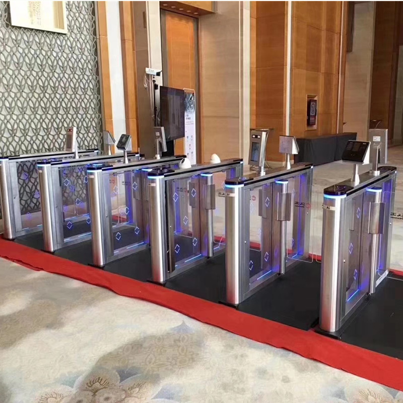 speed gate տիպի տուռնիկետ չժանգոտվող պողպատից ինֆրակարմիր սենսորներով և անվտանգության համակարգով