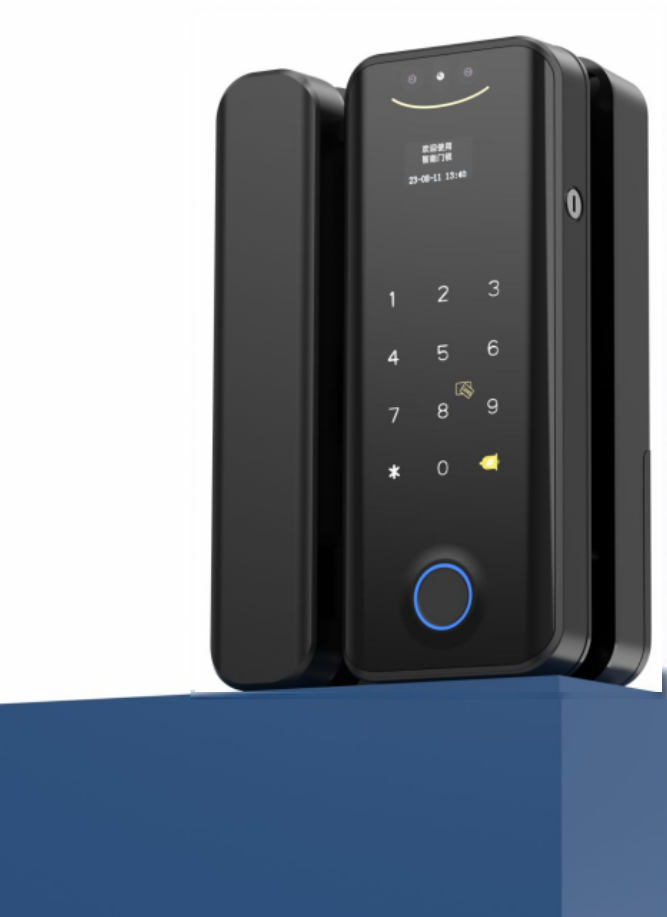 SPK-022 is a modern smart lock with 3D face recognition, fingerprint sensor, RFID, password access, and mobile app control. Fast, secure, and convenient door access.