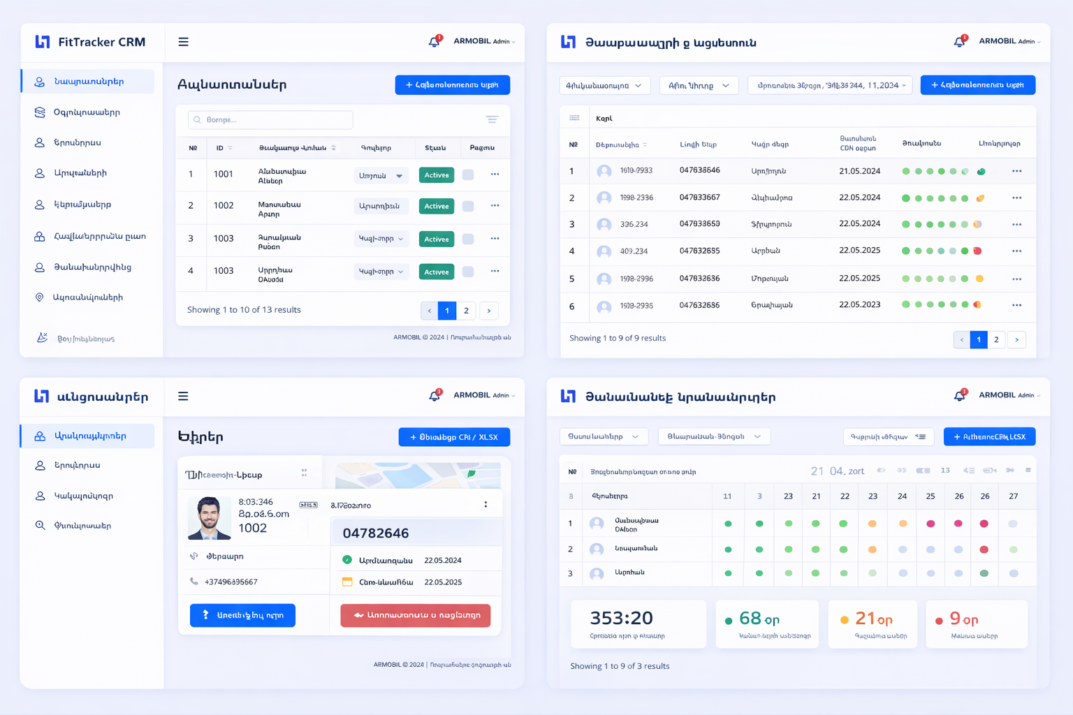 Employee time tracking system in Yerevan with turnstiles, Face ID, RFID and access control solution