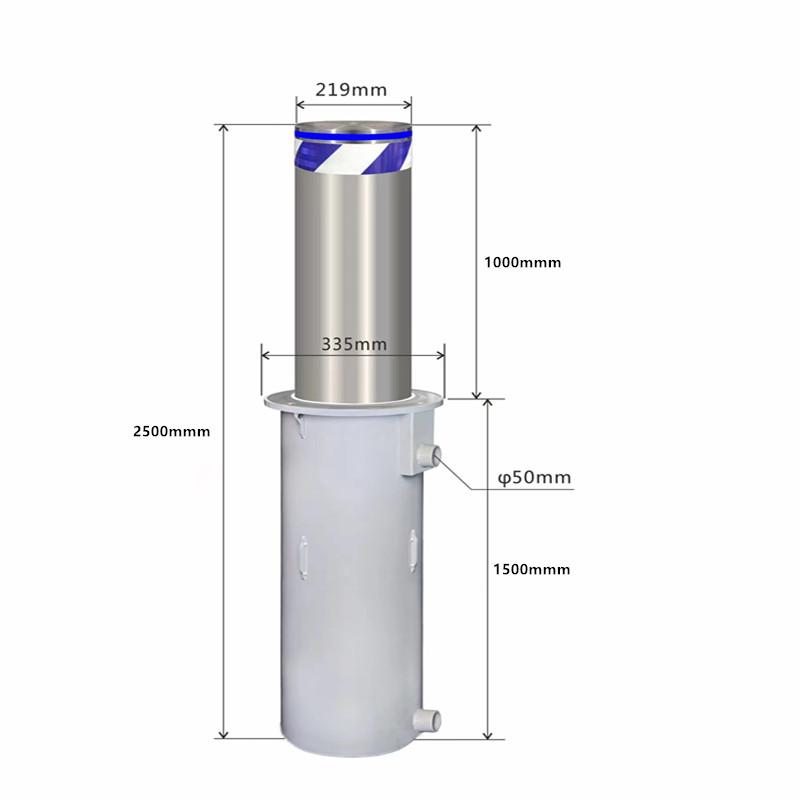 Anti ram bollard system in Yerevan high security vehicle protection